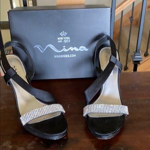Nina Gloria Black size 11 Heels